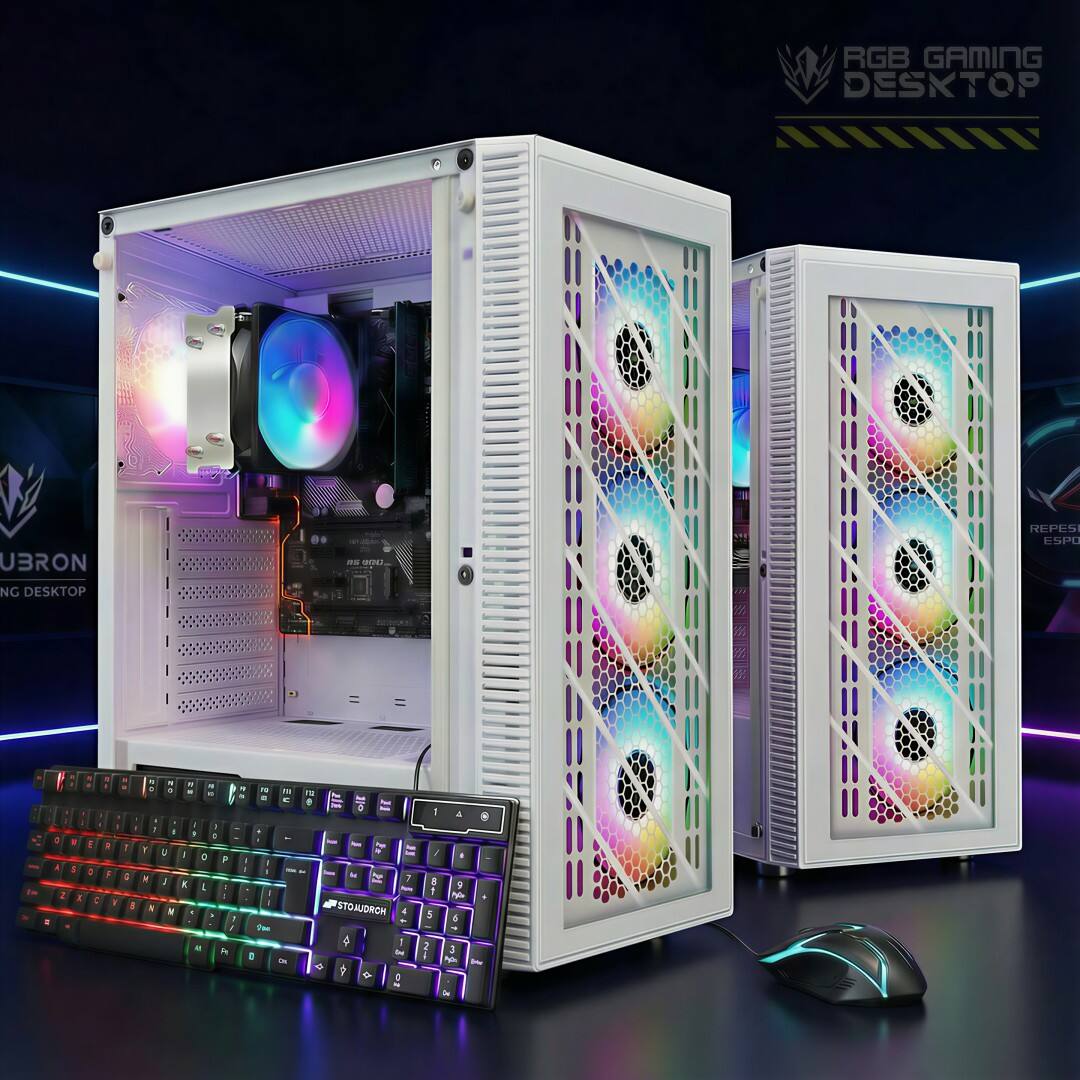 RGB GAMING DESKTOP  
UBRON  
GAMING DESKTOP  

REPESEI  
P e . a 4 2 E - :  - . -  1 4 1 F F a  F ! N . - - L I . - . . r An - - - I - - 1 a I . P E I 1 T . a E -  . 5 a I 7 - STOUDROH e 1 - 9 1 - 5 5 2 3 - - -