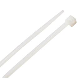 HomePlus - Home Plus 5.7 in. L White Cable Tie 100 pk