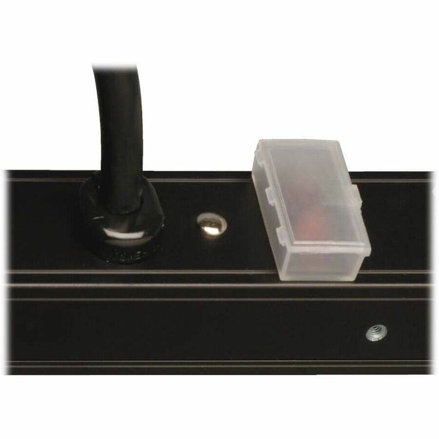 Alt View 1. Tripp Lite - Tripp Lite by Eaton PDU 1.5kW Single-Phase Local Metered PDU 100-127V Outlets (8 5-15R) 5-15P 15 ft. (4.57 m) Cord 0U - Unknown.