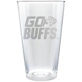 Great American Products - Colorado Buffaloes Etched 16oz. Rally Cry Pint Glass - Multicolor