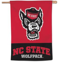 WinCraft - NC State Wolfpack 28" x 40" Applique Vertical Banner - Multicolor