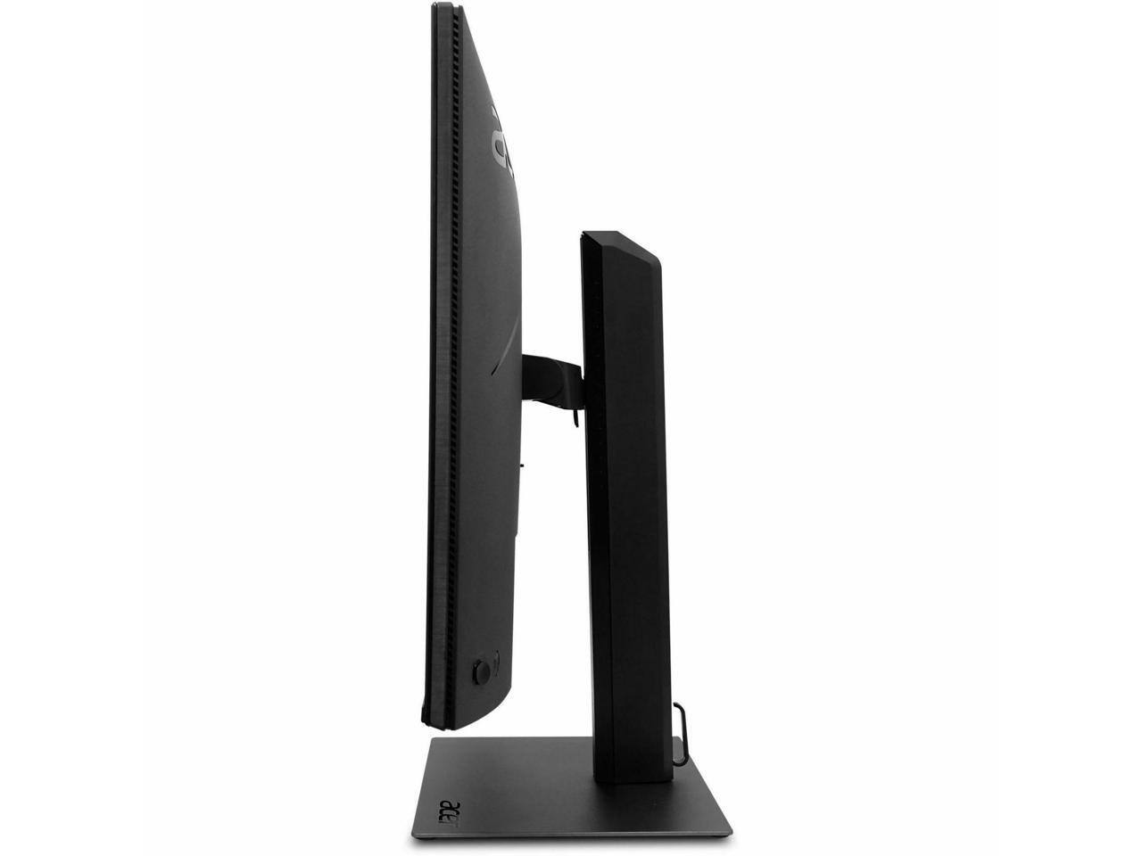 Alt View 4. Acer - Acer Vero B277U G 27" LCD - 350 Nit - 4 ms - USB-C, HDMI, DP - Swivel - UM.HB7AA.G07 - black.