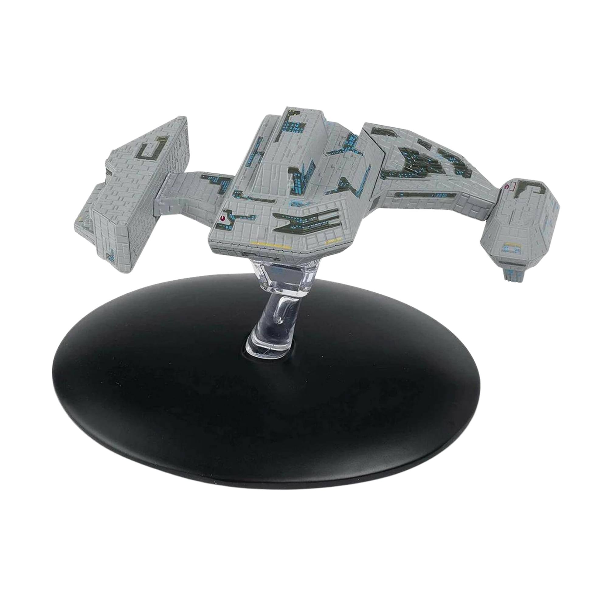 Alt View 3. Eaglemoss - Eaglemoss Star Trek Starship Replica | Regade Borg Ship - Black.