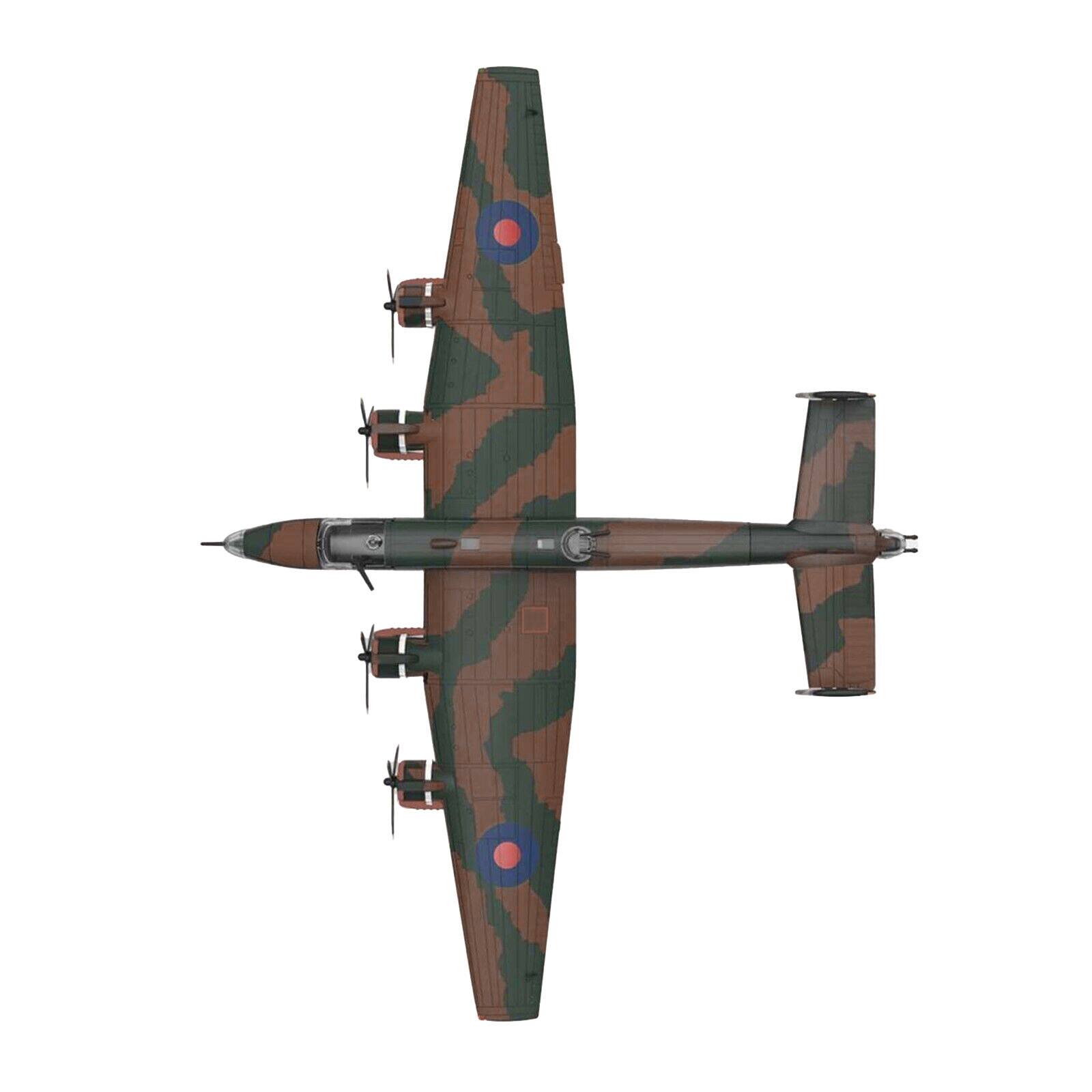 Angle. Luppa - Handley Page Halifax B.MK III Bomber No. 158 Squadron RAF Lissett Yorkshire 1944 Planes of WWII Series 1/144 - Multicolor.