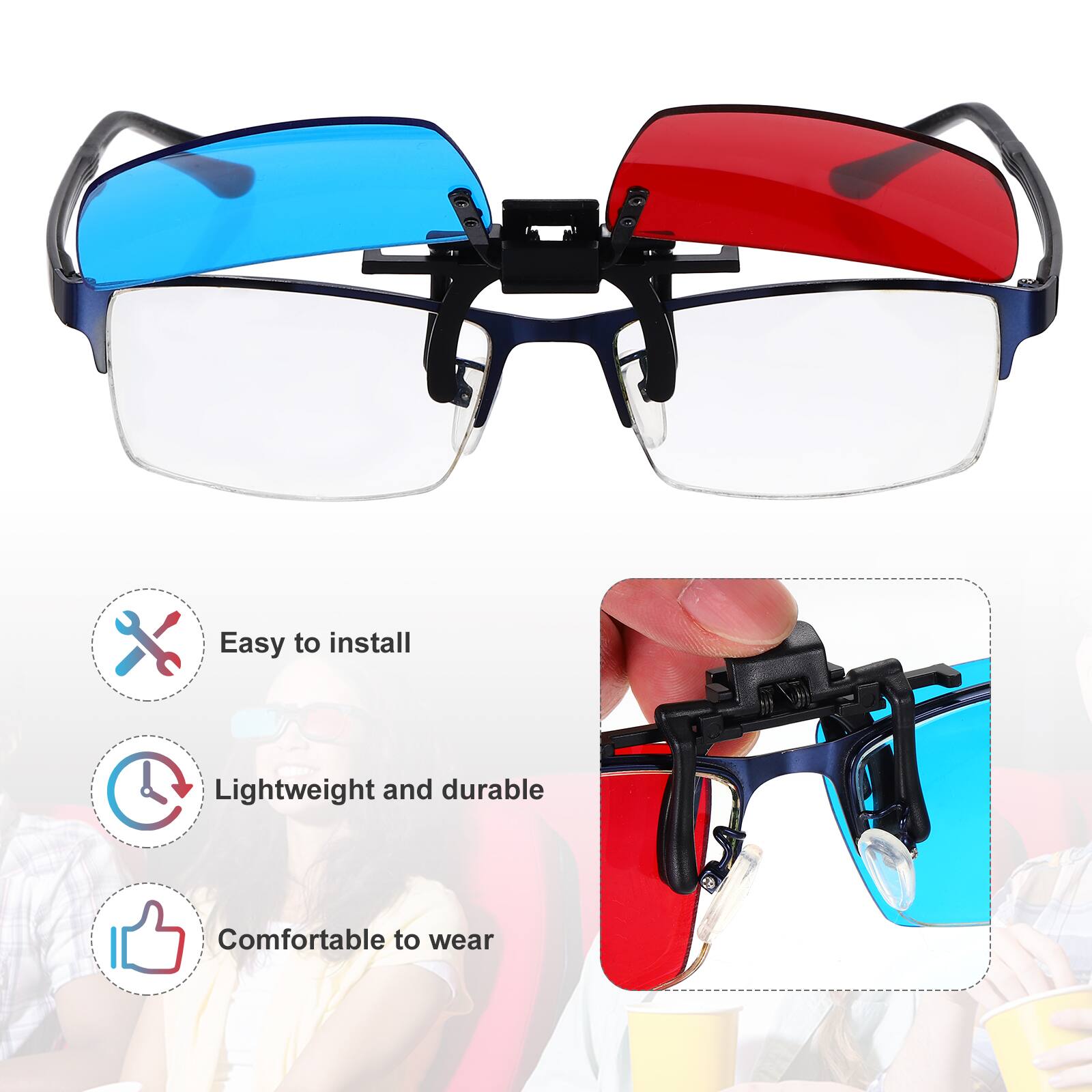 Easy to install  
Lightweight and durable  
Comfortable to wear