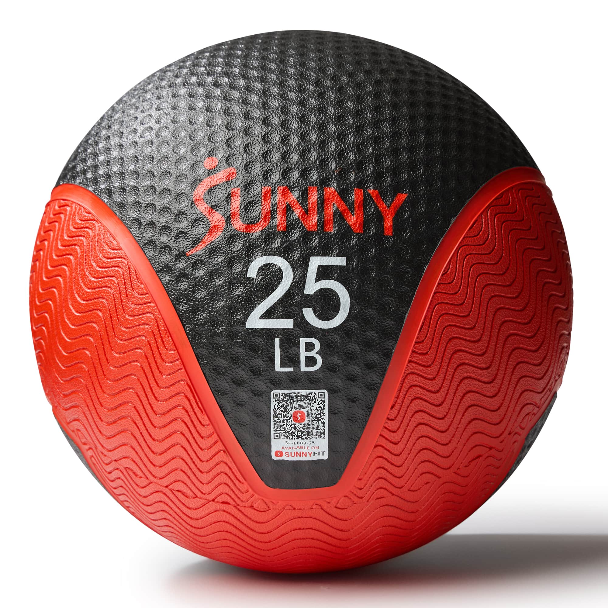 Sunny Health & Fitness - Medicine Ball 25LBS - Grey black price history on PriceWatchPro