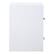 Alt View 12. OSP Home Furnishings - 2 Drawer Locking Metal File Cabinet - White.