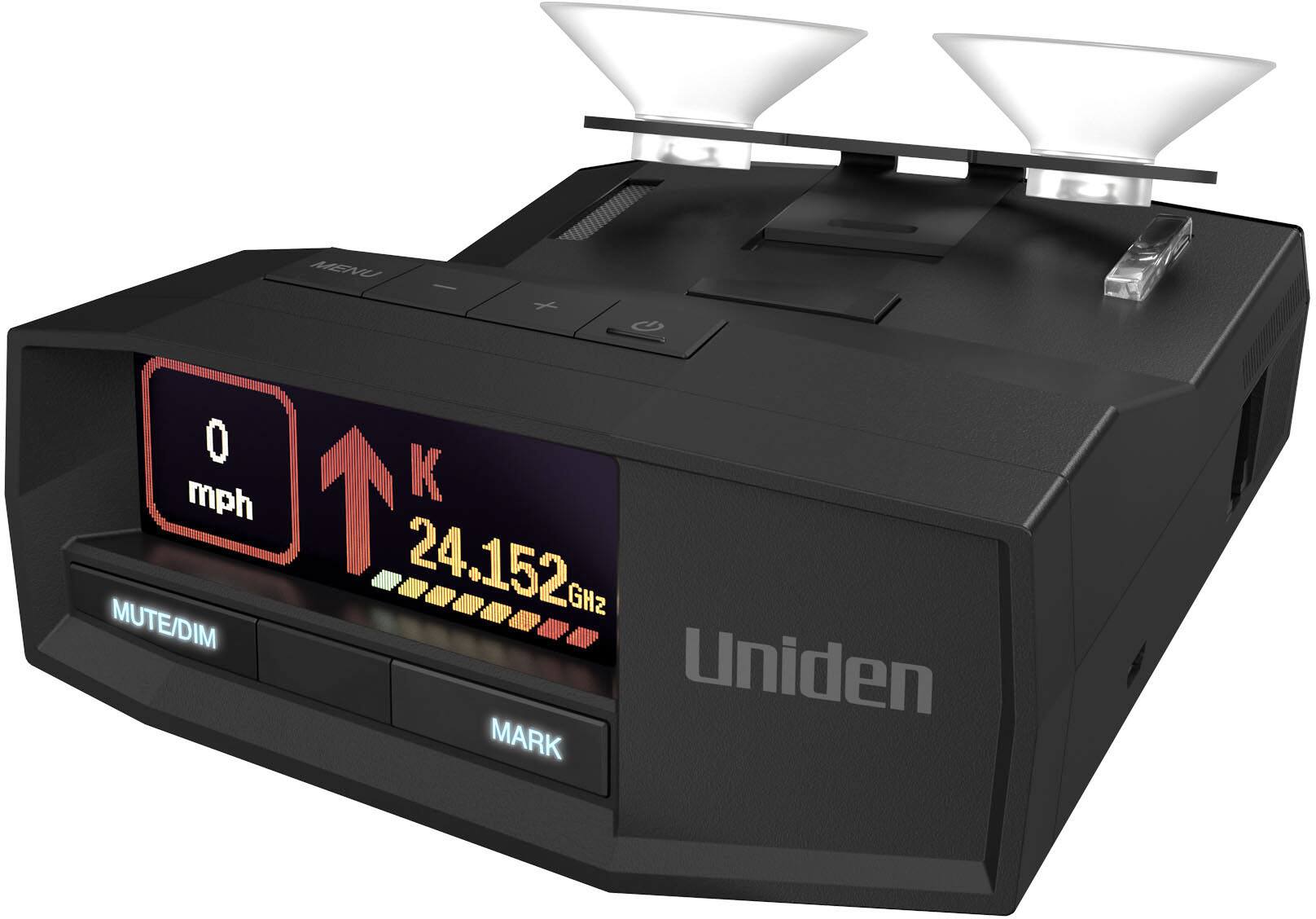 MISNU - f U 0 mph MUTE/DIM K 24.152 GHz Uniden MARK