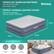 TRITECH 20" QUEEN AIR MATTRESS WITH BUILT-IN AC PUMP
80 IN. X 60 IN. X 20 IN.
TRITECH® INTERNAL SUPPORT SYSTEM
PREVENTS SAGGING FOR ALL-NIGHT COMFORT
AIR MATTRESS FEATURES
- INDOOR USE
- WEIGHT LIMIT: 661 Pounds
- 4-MIN. INFLATION
Bestway