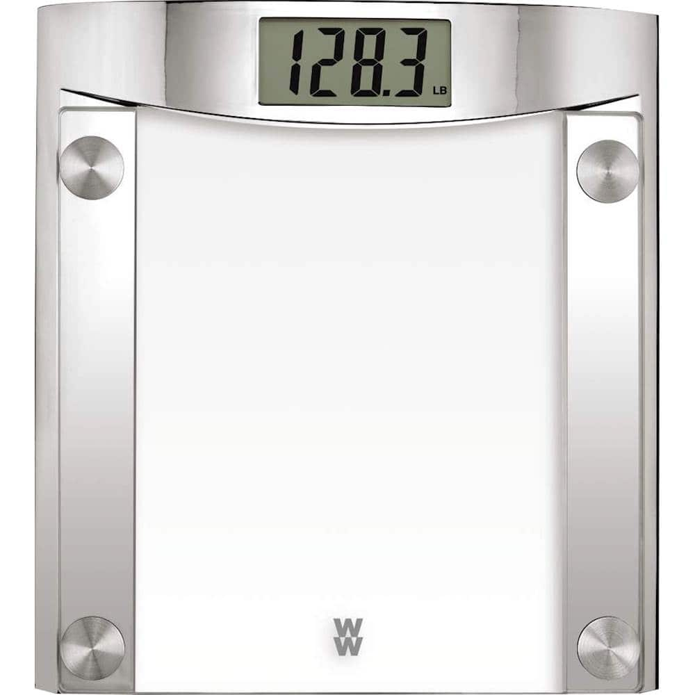 Best Buy: Weight Watchers by Conair Digital Bathroom Scale Silver WW44