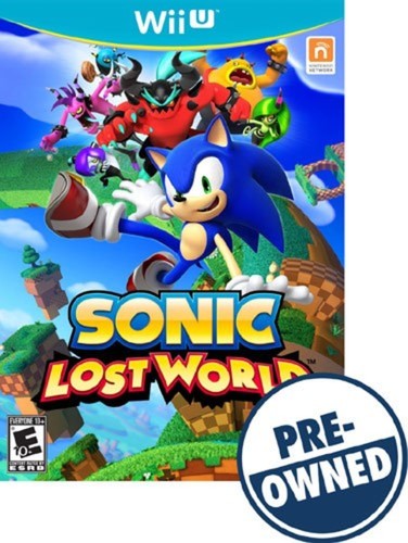  Sonic: Lost World - PRE-OWNED - Nintendo Wii U