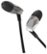 Front Zoom. NAD - VISO HP20 Earbud Headphones - Silver.