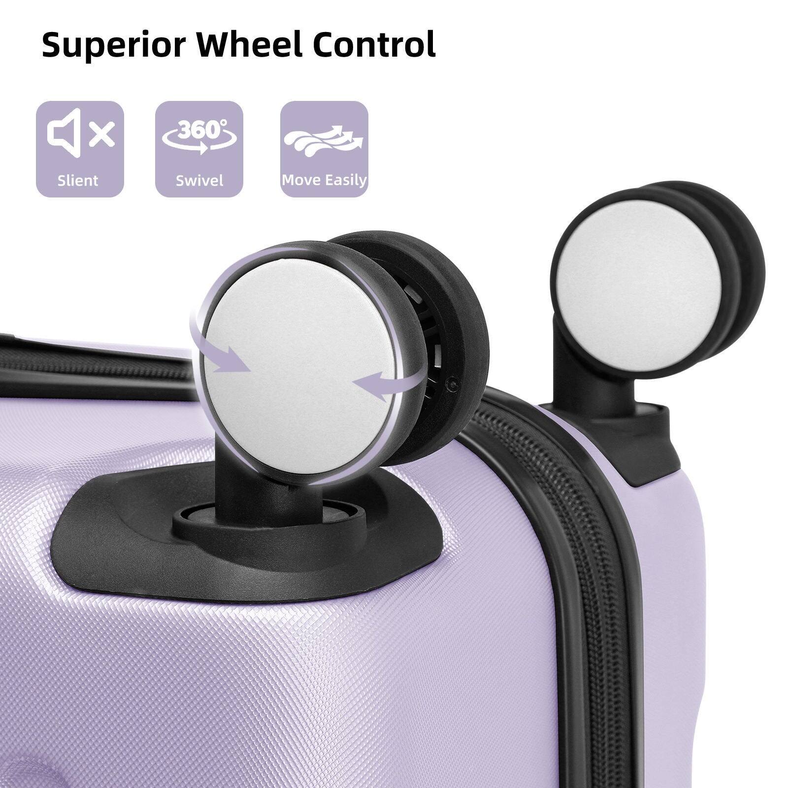 Superior Wheel Control

- Silent
- 360° Swivel
- Move Easily