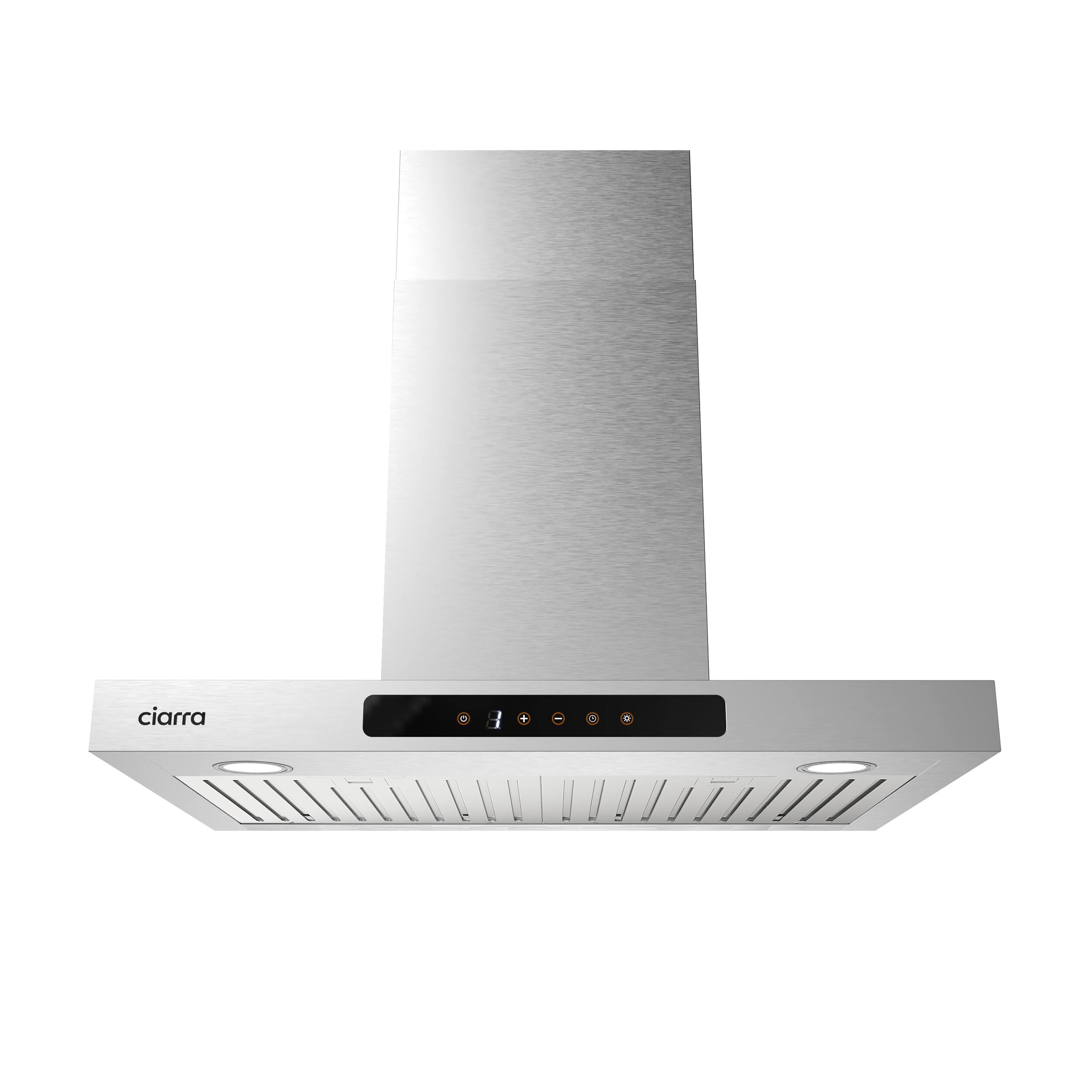Jeremy Cass - 30 inches - Convertible - Wall Range Hood - Stainless Steel