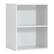 Angle. Costway - 2 Tier Open Shelf Night Stand End Table Sofa Side Storage Display Furni White - White.