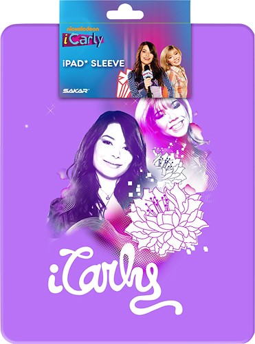 Best Buy: iCarly Sleeve for Apple® iPad® 1 and 2 Purple 23061