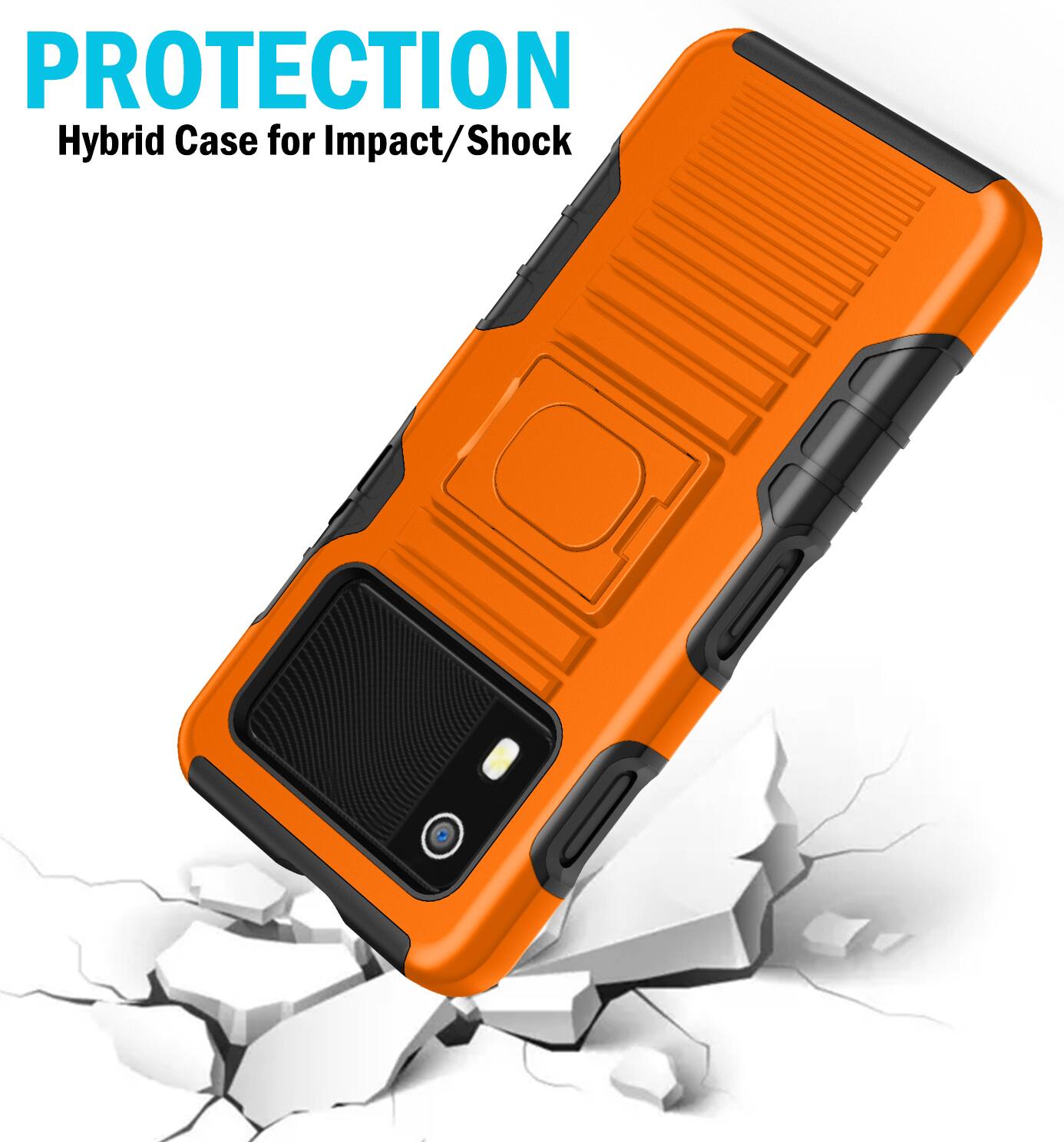 PROTECTION  
Hybrid Case for Impact/Shock