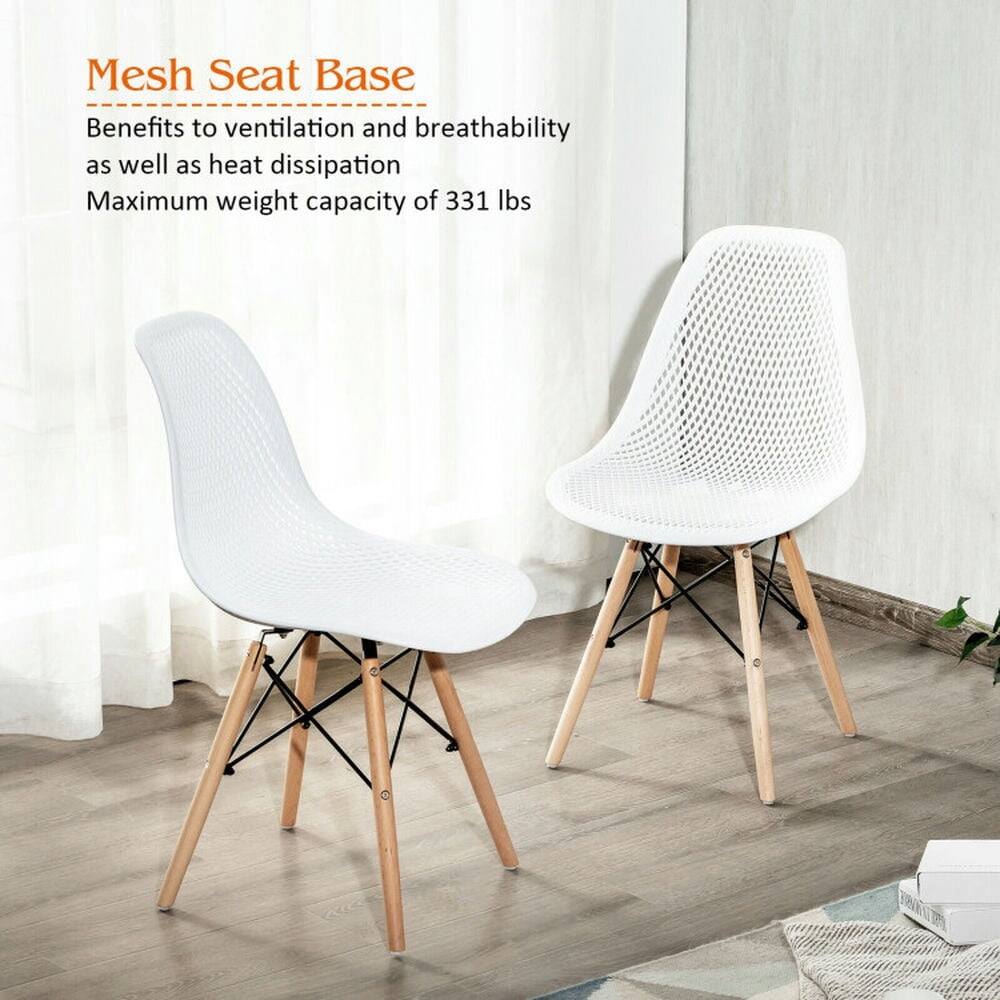 Mesh Seat Base  
Benefits to ventilation and breathability as well as heat dissipation  
Maximum weight capacity of 331 lbs