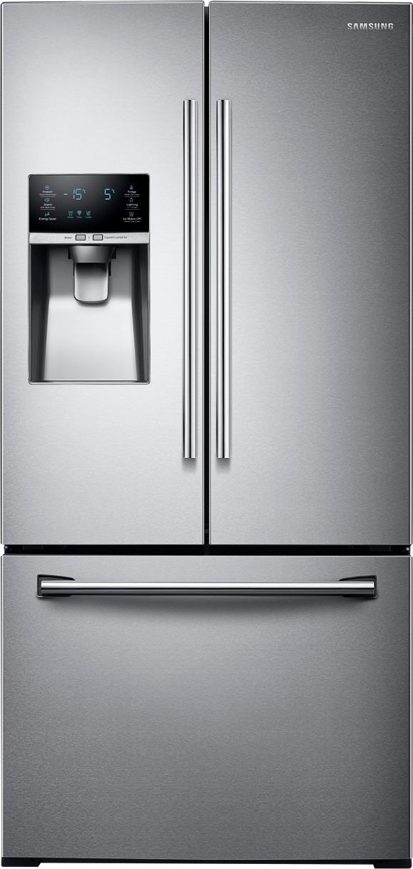 Samsung 26 Cu Ft 3 Door French Door Refrigerator With Coolselect Pantry Stainless Steel Rf26j7500sr Best Buy