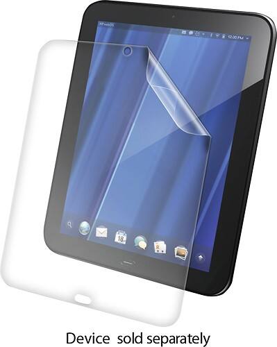 Angle Standard. ZAGG - InvisibleSHIELD for HP TouchPad Tablets.