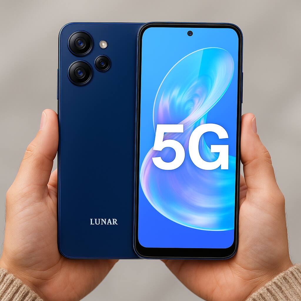 Left. LUNAR - Lunar Eclipse L1 - Aura Blue.