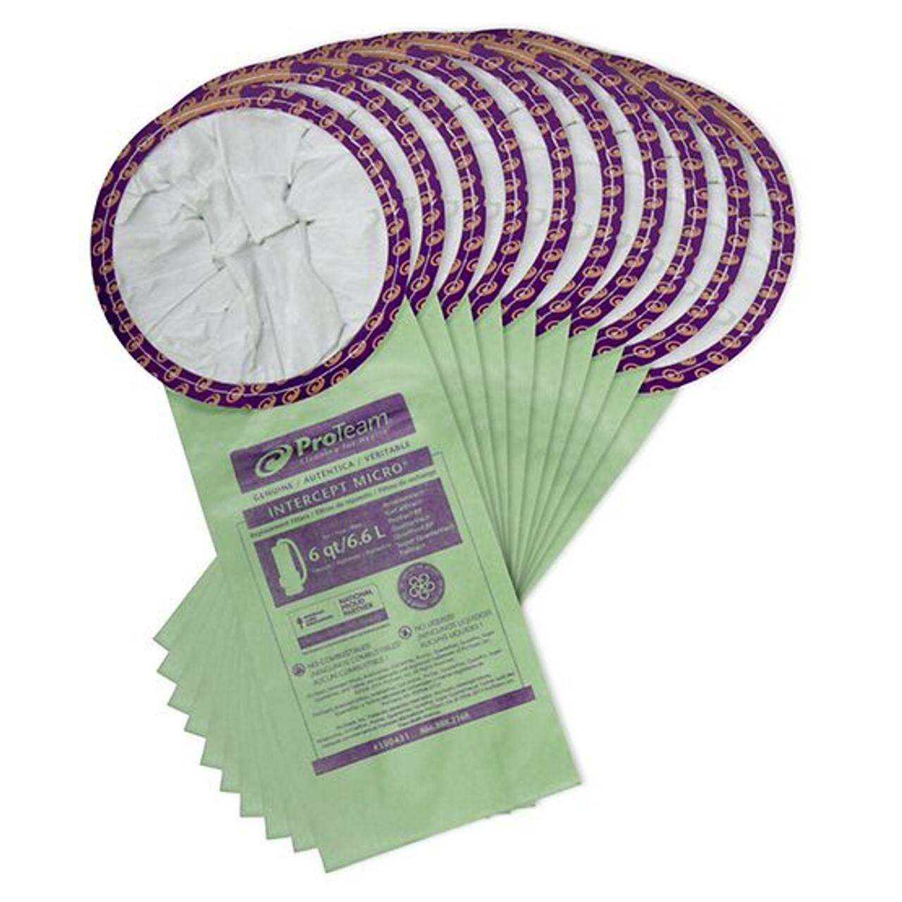 ProTeam VERITABLE AUTENTICA MICRO CENUINE INTERCEPT L 6 qt/6.61 190431