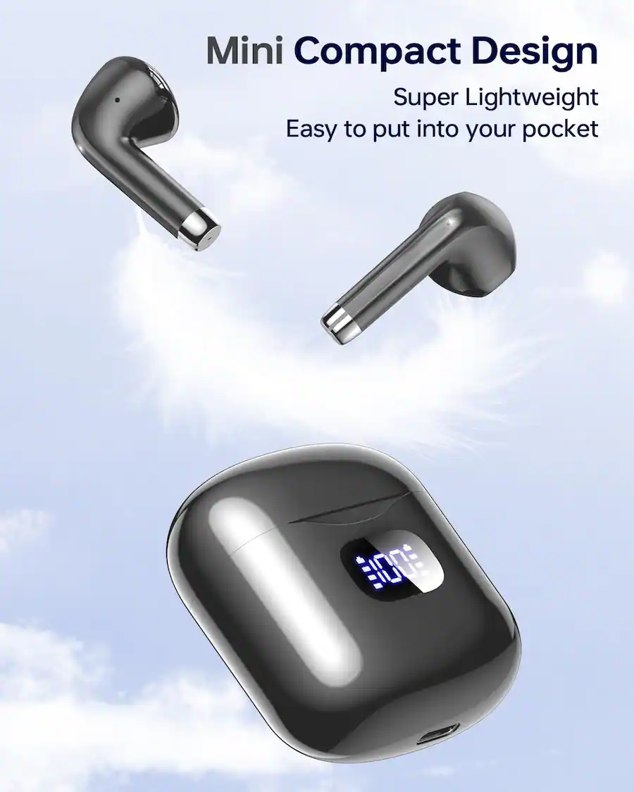 Core Tech Wireless Earbuds – Bluetooth 5.3, 40H Total Playback, Stereo ...