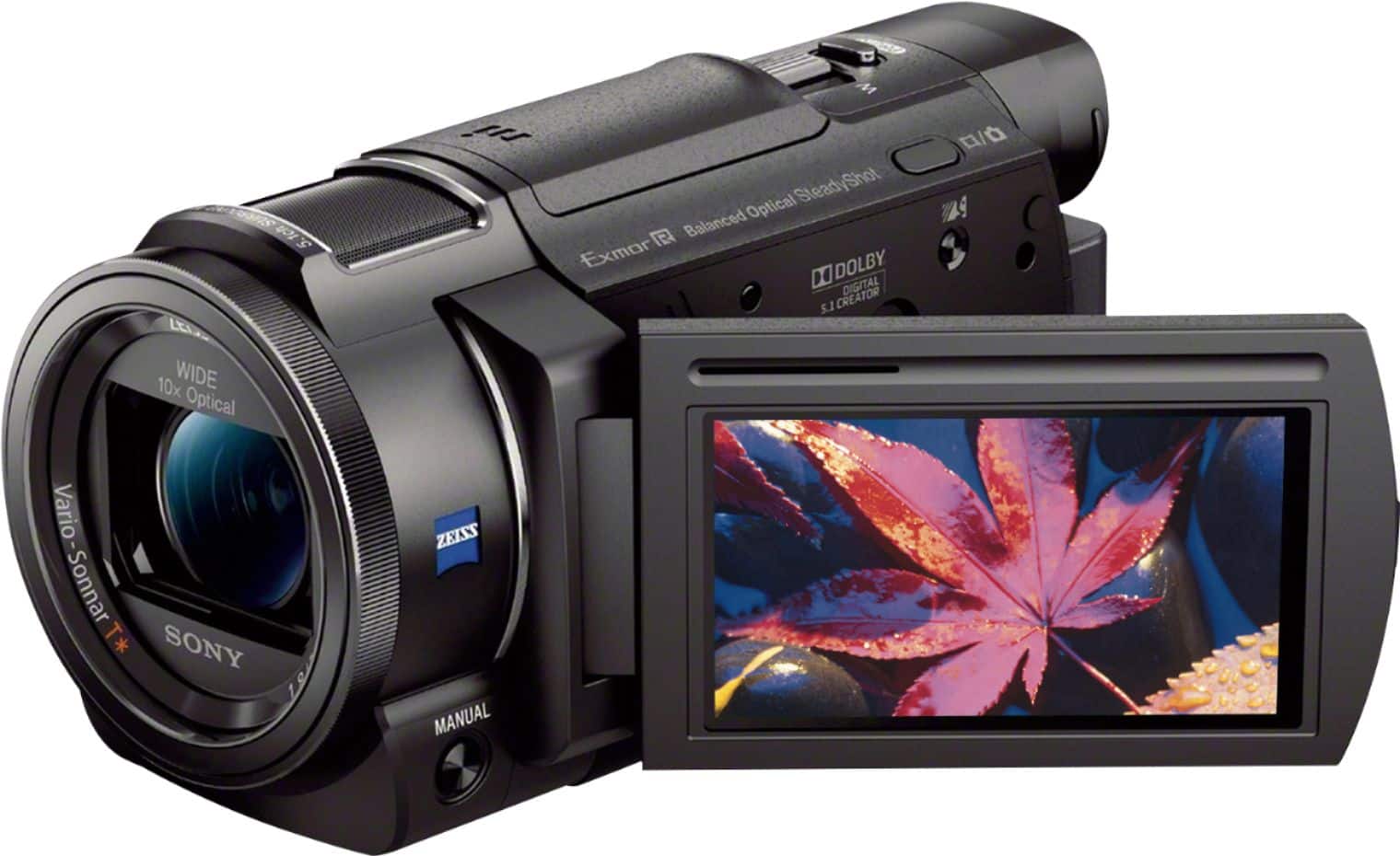 Best Buy: Sony Handycam AX33 4K Flash Memory Camcorder Black FDRAX33/B