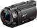 Alt View 2. Sony - Handycam AX33 4K Flash Memory Camcorder - Black.