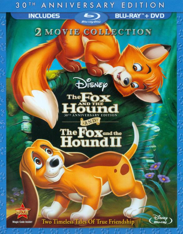  The Fox and the Hound/The Fox and the Hound II [30th Anniversary Edition] [3 Discs] [Blu-ray/DVD]