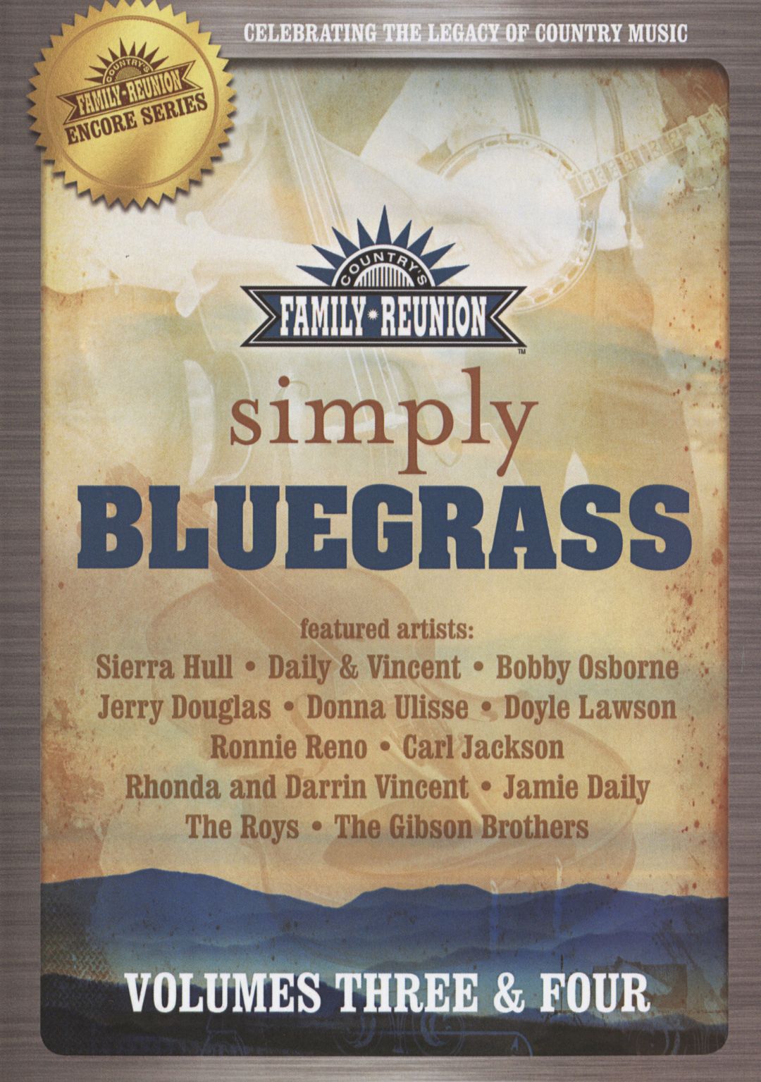 Best Buy: Country Family Reunion: Simple Bluegrass, Vol. 3-4 [DVD]