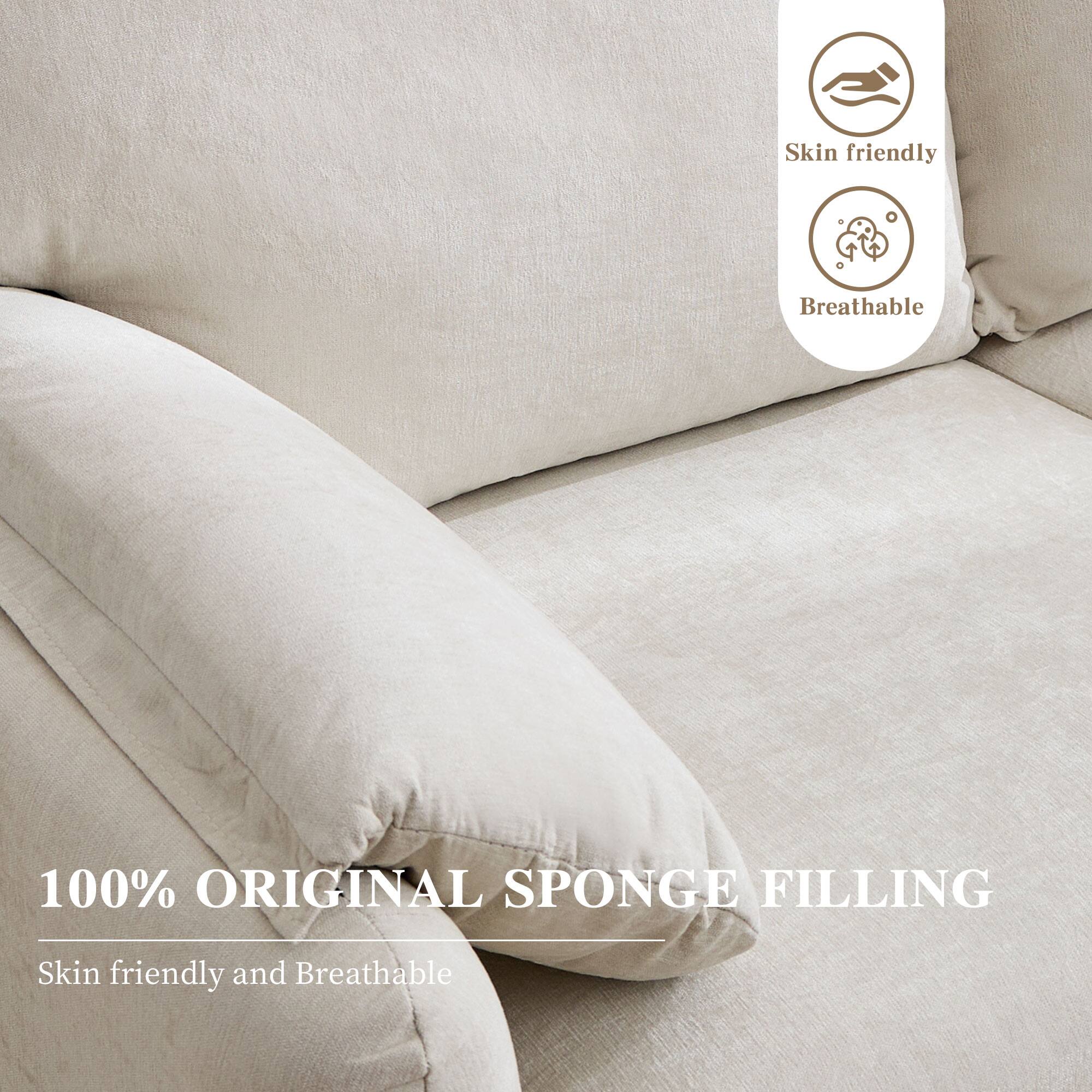 100% ORIGINAL SPONGE FILLING

Skin friendly and Breathable