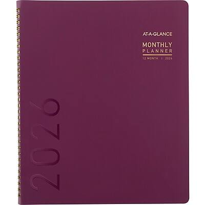 AT-A-GLANCE  
MONTHLY PLANNER  
12 MONTH | 2026  

2026