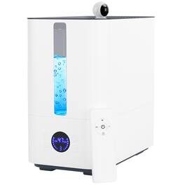 Topteng - 2.6Gal Large Capacity Humidifier -4-Spray Nano Mist, 50H Runtime, Top-Fill, Smart Display with Timer & Auto Shut-Off - White
