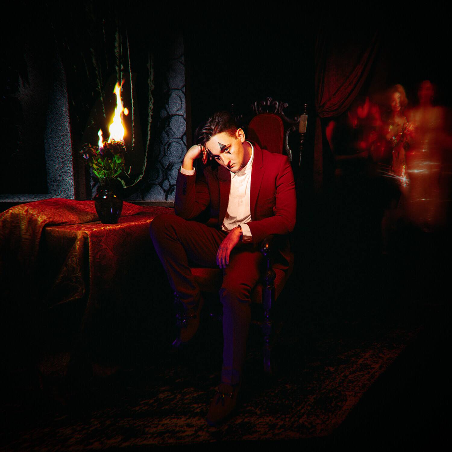 Front. Guccihighwaters - Joke's On You (Merlot Wave Vinyl)   - VINYL LP.