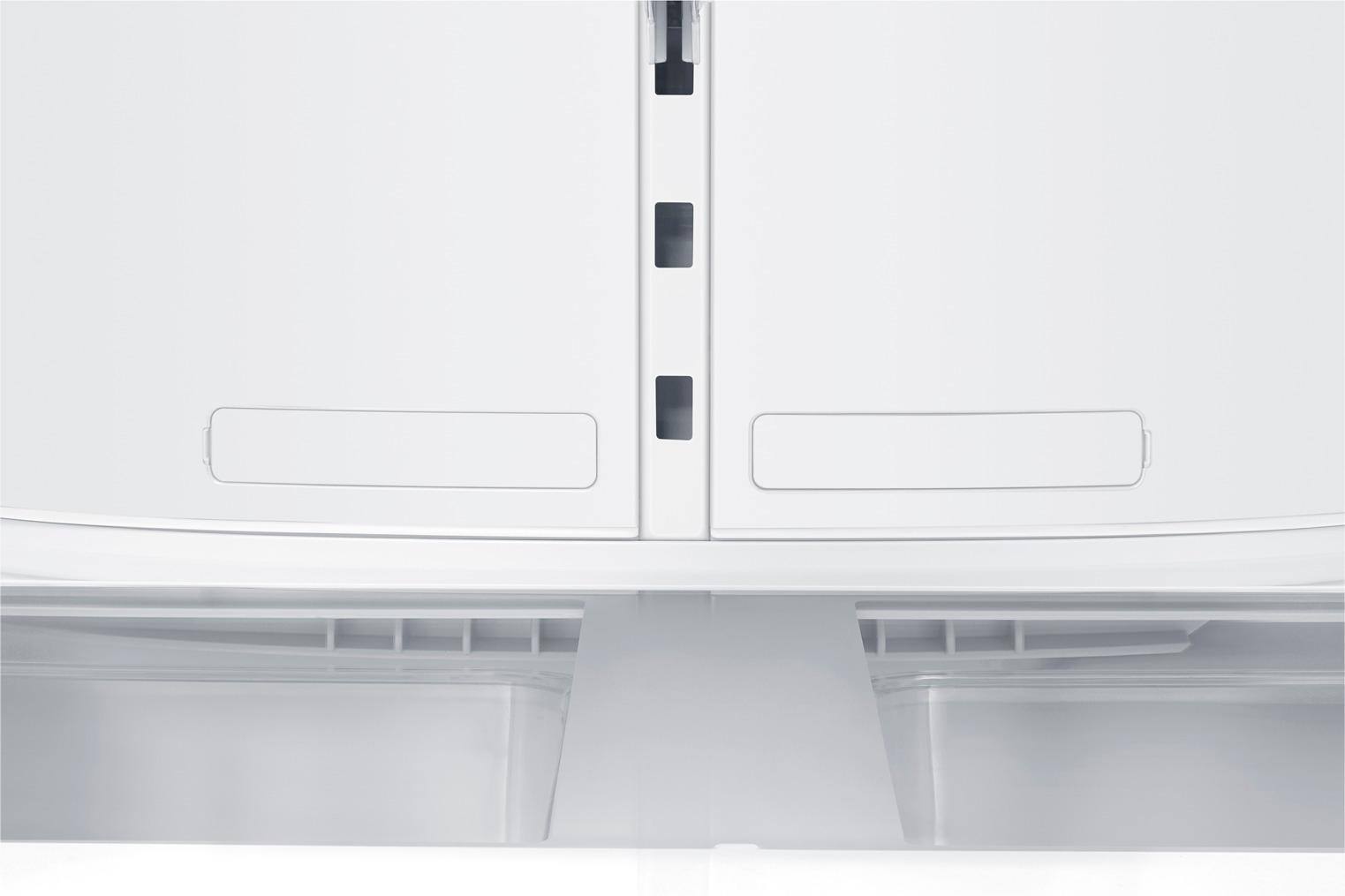 Alt View 14. Samsung - 23 cu. ft. Counter Depth 4-Door with Cool Select Plus Fingerprint Resistant Refrigerator - Stainless Steel.