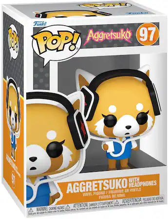 aggretsuko funko mini backpack Sanrio Retsuko Angry Face Collective Hobbees Retsukos misery causes her to undergo a series of events that puts her job in jeopardy Aggretsuko Mini Backpack Netflix Funko