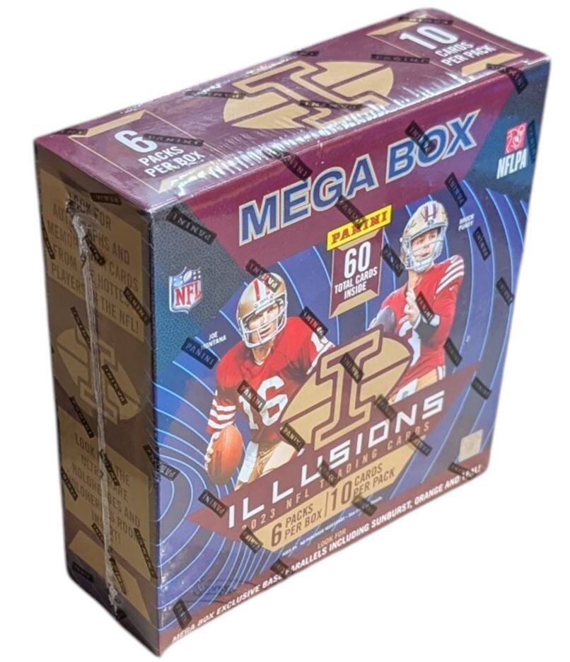 Angle. Panini - 2023 Panini illusions Football Mega Box.