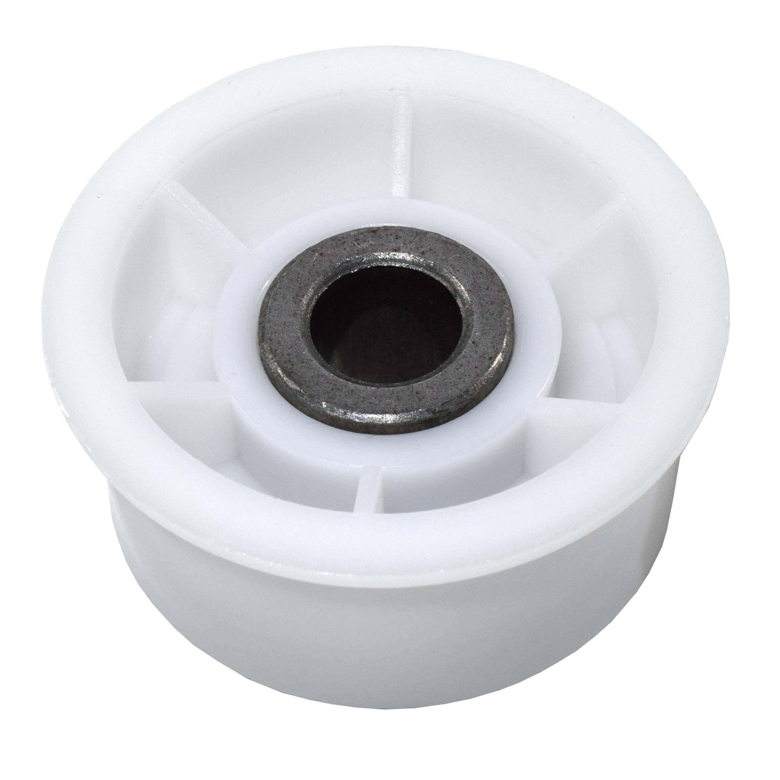 Left. HQRP - Drum Roller Assembly Idler Wheel Replacement for Samsung Dryer - DC97-07509B, DV203, DV210, DV330.