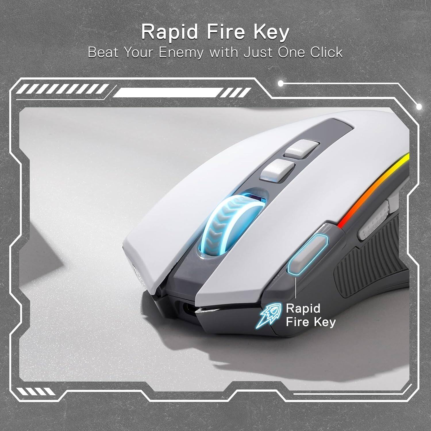 Rapid Fire Key  
Beat Your Enemy with Just One Click