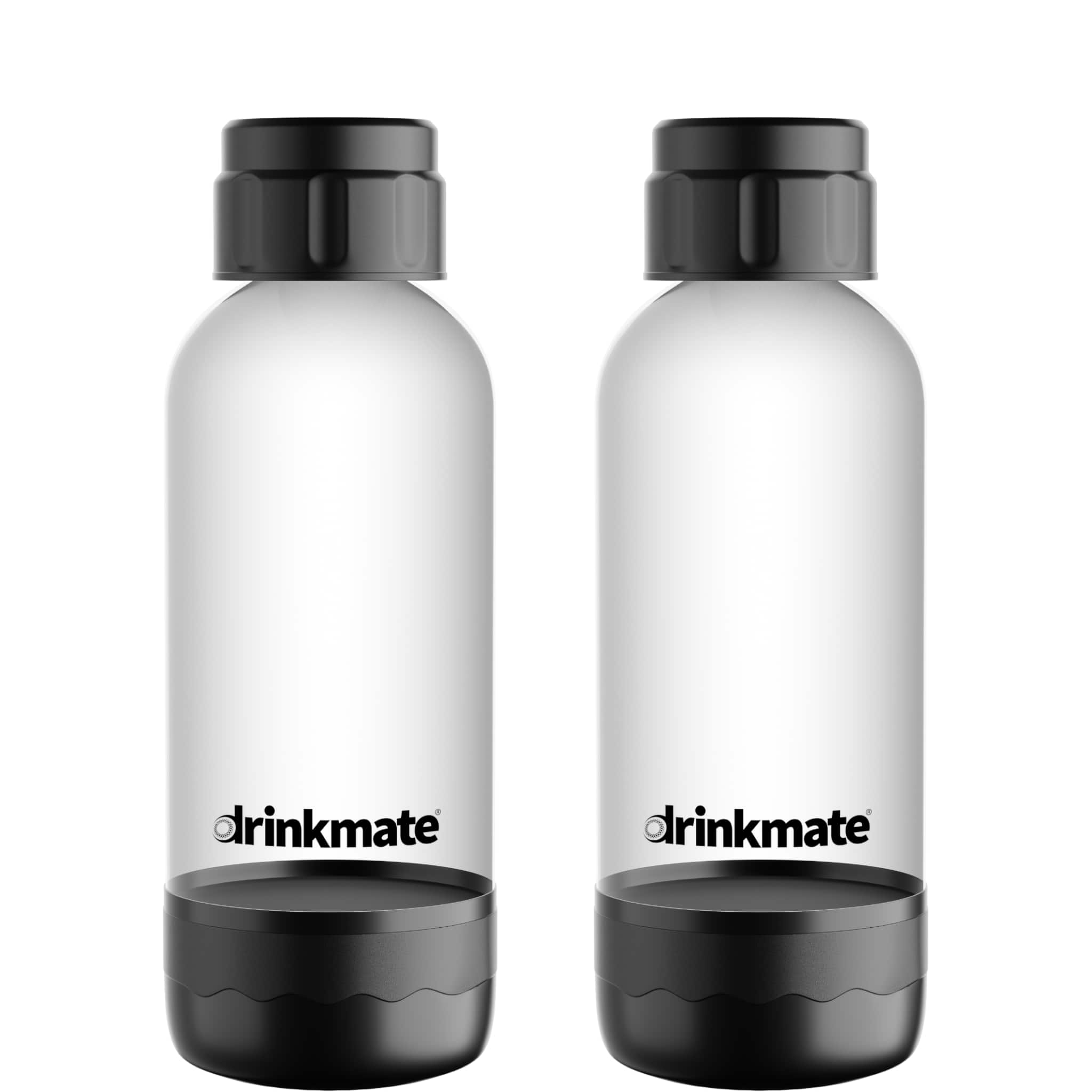Drinkmate - .5 Liter Bottles - Twin Pack - Matte Black price history on PriceWatchPro