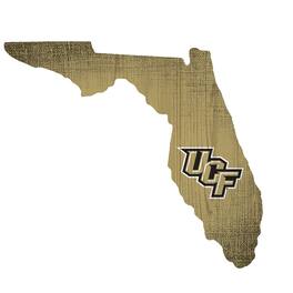Fan Creations - UCF Knights 12" Logo State Sign - Multicolor