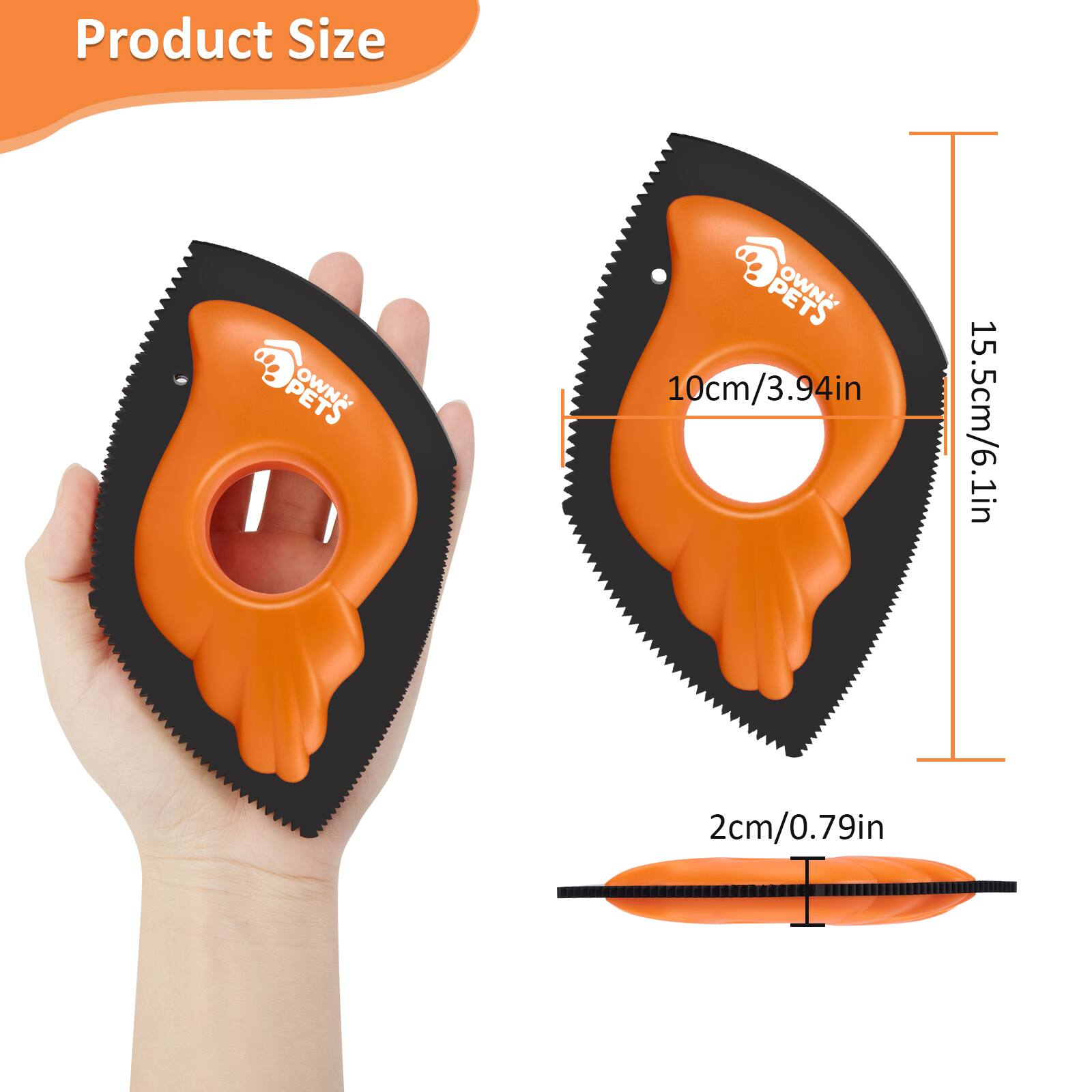 Product Size: 10cm/3.94in, 15.5cm/6.1in, 2cm/0.79in