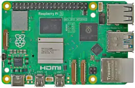 Raspberry Pi - 5 2GB (2GB) RAM Broadcom BCM2712 Arm Cortex-A76 2.4GHz Quad-core 64-bit Single Board Computer
