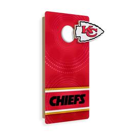 Fan Creations - Kansas City Chiefs Wall Hanging Cornhole Board - Multicolor