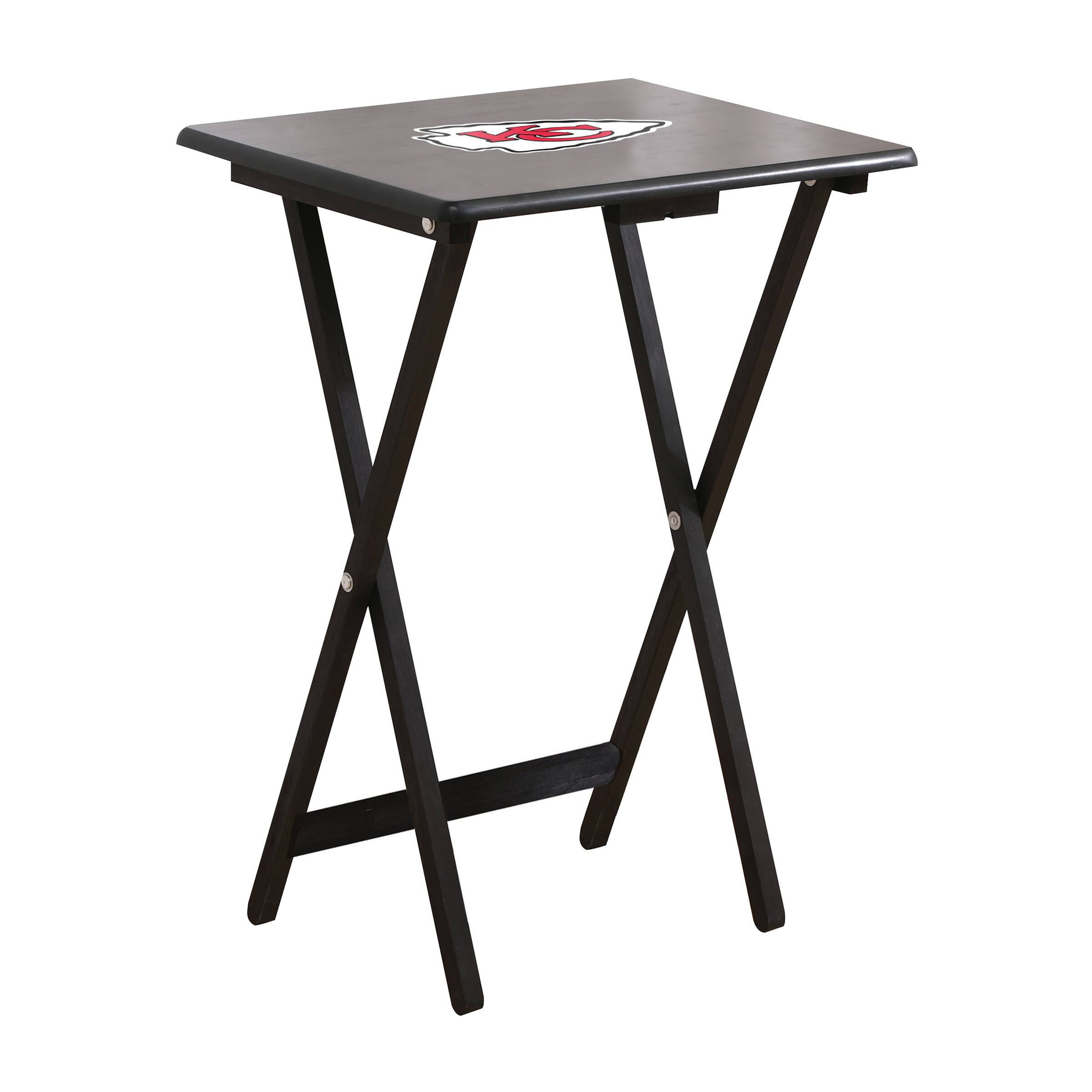 Front. Imperial - Kansas City Chiefs TV Tray Set - Multicolor.