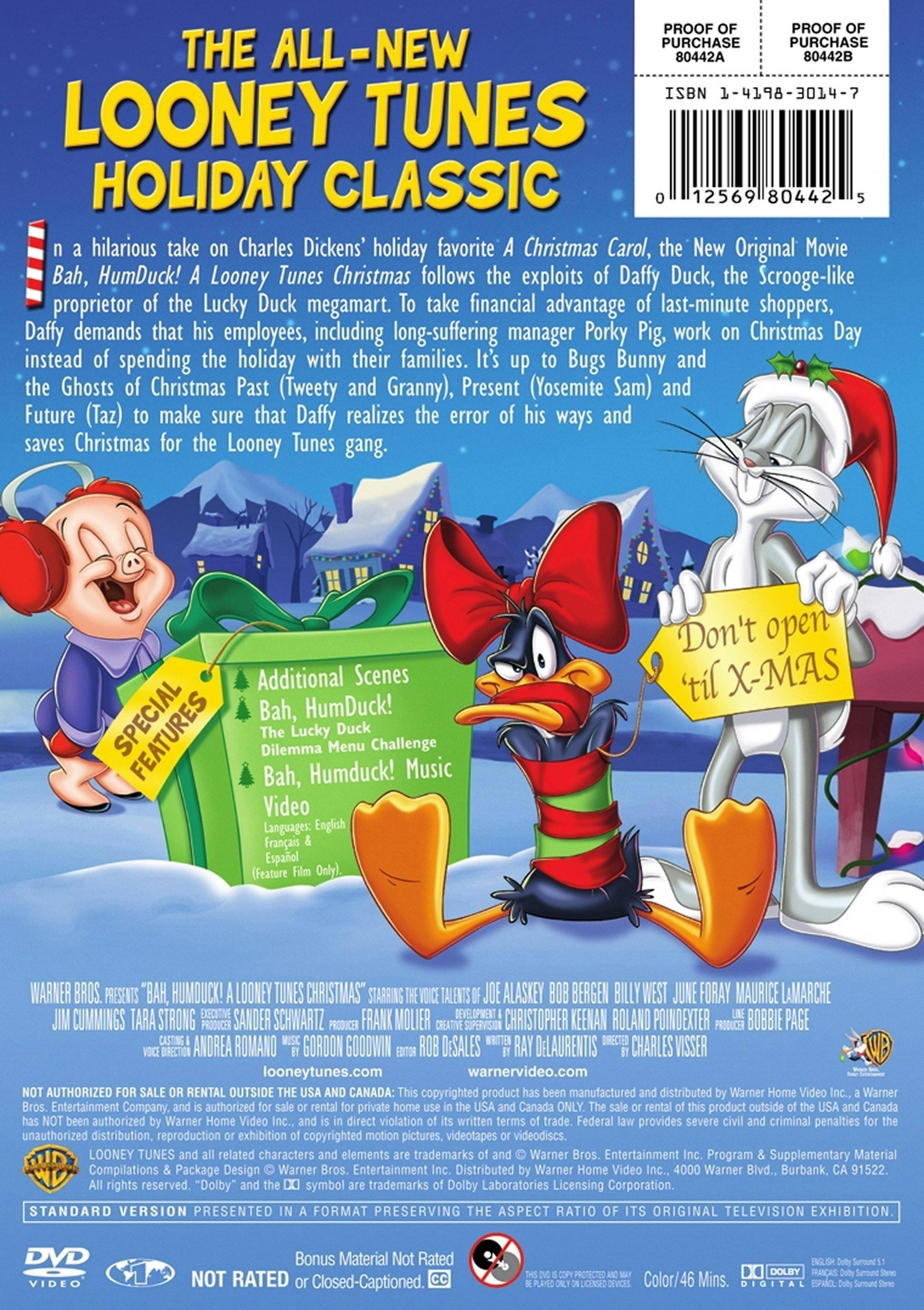 Angle. Looney Tunes: Bah Humduck [DVD].