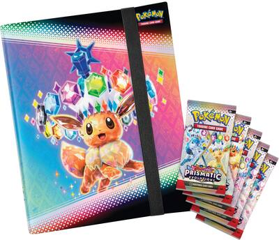 Pokmon Trading Card Game: Scarlet & Violet Prismatic Evolutions Binder Collection 10-10023-101 - Best Buy Pokmon Trading Card Game: Scarlet & Violet Prismatic Evolutions Binder Collection 10-10023-101 - Best Buy