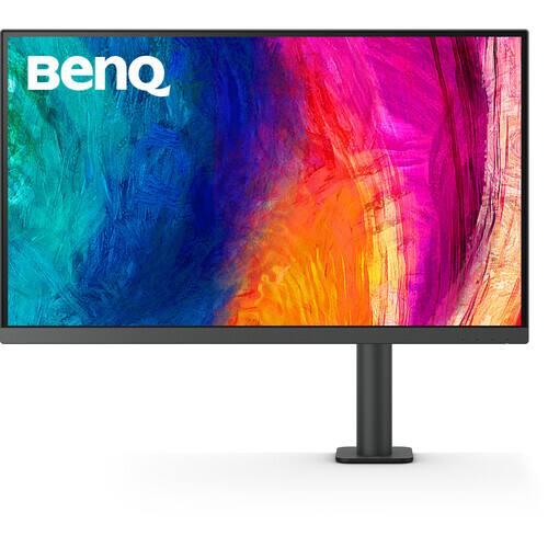 Alt View 1. BenQ - PD2705UA 27" 16:9 IPS Panel 4K UHD Monitor 60 Hz 1200:1 Height, Tilt HDMI DisplayPort USB-C - Black.