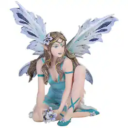 FC Design - 4.75"H Spring Ocean Fairy Figurine Statue Office Desk Tabletop Home Decor Gift - Multi-Color
